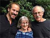 Nancy, David and Benjy together